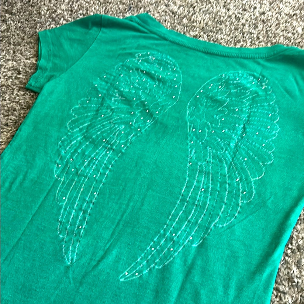 Rare Wing bling aeropostal Tshirt Y2K top